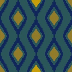 seamless pattern, Ikat &lsquo;pattern ,Ethnic ,textile, tribal ,American, American ,Aztec, fabric ,geometric ,motif ,mandalas, native ,boho ,bohemian ,carpet ,india ,Asia ,illustrated 
