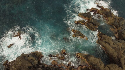 Aerial photography of land- and naturescapes in Tenerife, Spain.