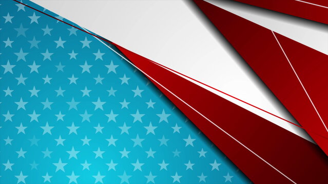 USA abstract background concept design