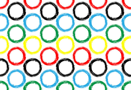 background with circles. Abstract background with colored circles. Design for you.	