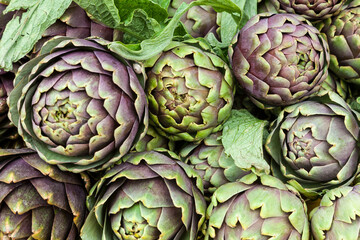 Artichokes Background Pattern