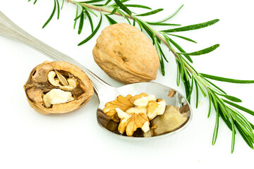 Walnuts with rosemary