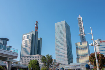 Fototapeta premium さいたま新都心の風景／埼玉県さいたま市 