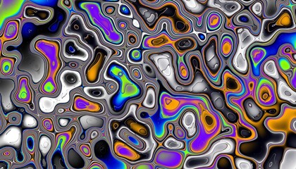 Abstract fractal pattern.