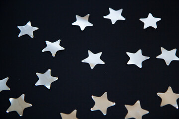 stars on black