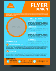 Clean Modern Flyer Design Template