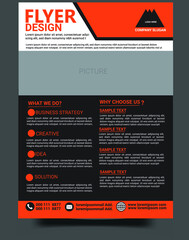 Clean Modern Flyer Design Template