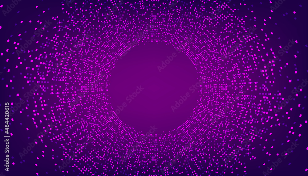 Poster digital technology background. abstract tech visual for science template. industrial artificial inte