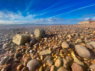 Obraz premium Exe Estuary in Exmouth, Devon