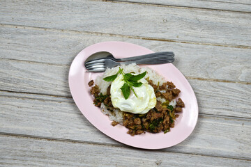 salad with cheese and herbs