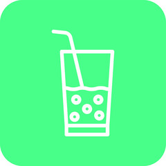 Juice Vector Icon Design Illustration