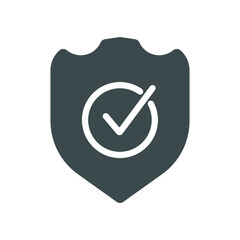 Shield icon. Security symbol template for graphic and web design collection logo vector illustration