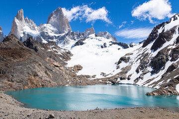 "Laguna de los tres", parque nacional en el chalten, National park in "El Chalten" © Eduardo Gravina