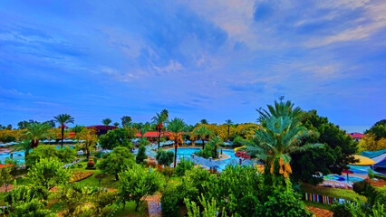 Naklejka premium Bodrum street view in Turkey. HDR shot.