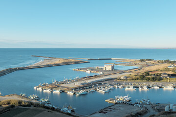 朝の刑部岬からの眺め　千葉県旭市