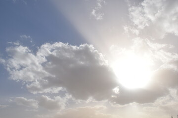 Obraz premium sunset in upper egypt 