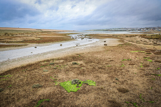 Chesil Beach, near Portland, Jurassic Coast, Dorset, England
