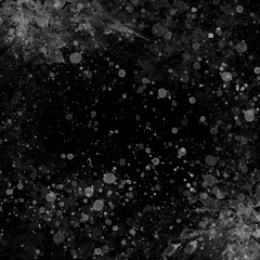 Watercolor garden flowers. Violet, forget-me-not, flower of the field. For your postcard, site, invitation, design. Vintage art drawing. Abstract splash of paint.Abstract floral background with snow. 