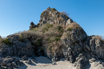 千騎ケ岩（せんがいわ）　銚子ジオパーク