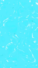 Fototapeta na wymiar abstract texture of glass surface of Blue Ice color. Glossy surface of water. Texture of liquid molten gold. Vertical image. 3D image. 3D rendering.