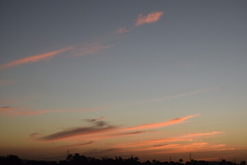 sunset in upper egypt
