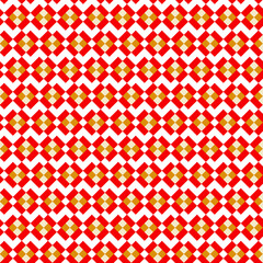 Retro Geometric Squares Psychedelic Seamless Pattern Trendy Fashion Colors Chic Color Combinations Perfect for Allover Fabric Print or Wrapping Paper