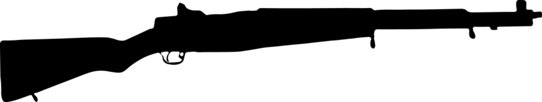 rifle EPS, rifle Silhouette, rifle Vector, rifle Cut File, rifle Vector