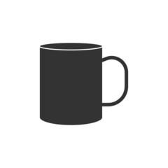 Mug icon isolated on white background. Cup symbol modern, simple, vector, icon for website design, mobile app, ui. Vector Illustration