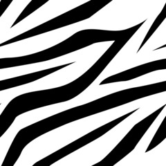 zebra skin vector print. seamless pattern for clothing or print