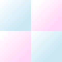 blue and pink 4 panel background. 4 spaces