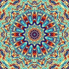 Abstract fractal pattern. Futuristic background.