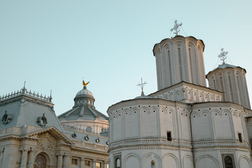 Orthodox Patriarchal cathedral on Dealul Mitropoliei in Bucharest, Romania