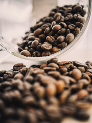 coffee beans in a bowl