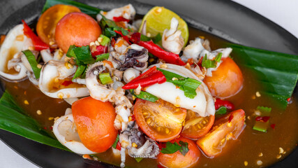 Mixed Seafood and Rice Dishes 