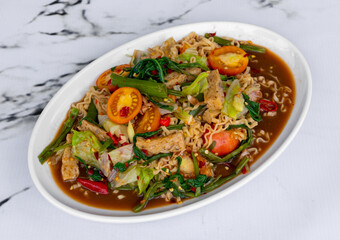 Mixed Seafood and Rice Dishes 