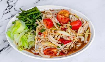 Mixed Seafood and Rice Dishes 