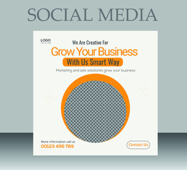 Modern Social Media Post Design Template