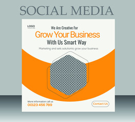 Corporate Social Media Post Design Template