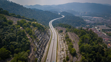 Sustainable eco friendly Highway at Rawang, Malaysia