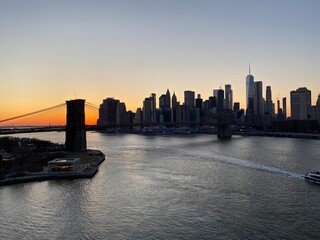 Obraz na płótnie Canvas New York city skyline