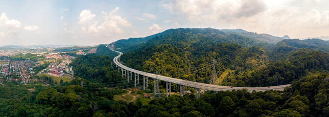 Sustainable eco friendly Highway at Rawang, Malaysia