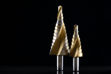Step drill bits are ideal for drilling holes in all common industrial materials up to 4.0mm thick....