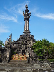 Fototapeta na wymiar A Monument of Bajra Sandhi in Bali