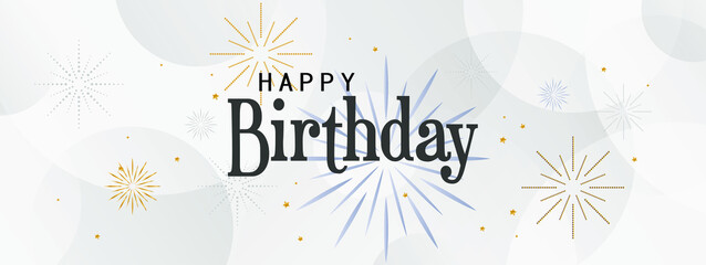 happy birthday with cool font	