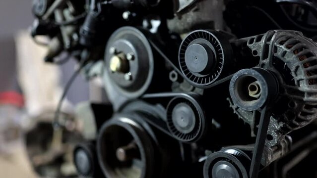 car engine repair, dismantling of the unit, repair of generators, replacement of belts and timing chains.