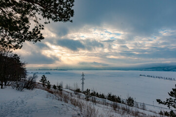 Cyclone over the Zhigulevsky mountains!