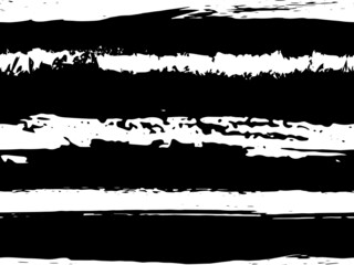 Trendy watercolor pattern with colored stripes painted with a brush. Trendy abstract seamless pattern. Sample of fashionable style. Abstract texture. Grunge background. Vector.