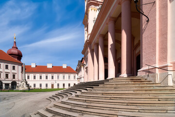 Goettweig Abbey - Benedictine monastery near Krems in Lower Austria. World Heritage Site since 2001.