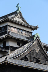 Fototapeta na wymiar castle in matsue (japan)
