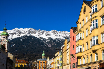 famous old town of Innsbruck - austria